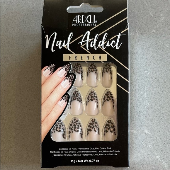 Ardell Other - ARDELL Nail Addict French Leopard Print Nails